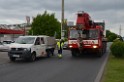 Schwerer Bus Unfall Koeln Porz Gremberghoven Neuenhofstr P443